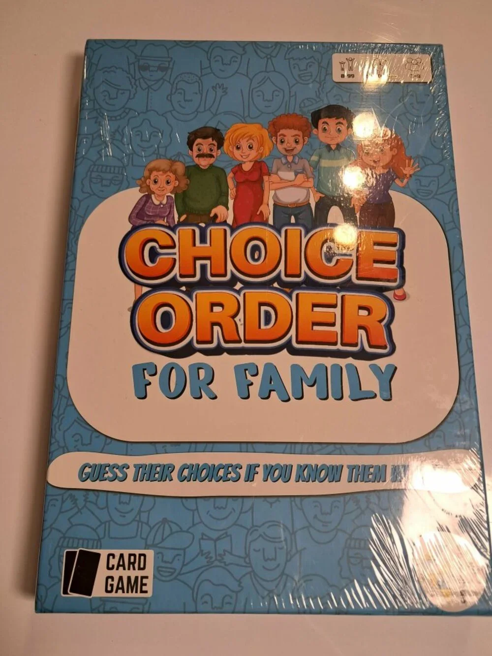 Feltango Choice Order for Family Card Game 3-8 Players